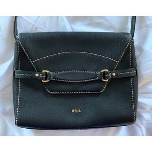 Lauren Ralph Lauren Black Crossbody Bag